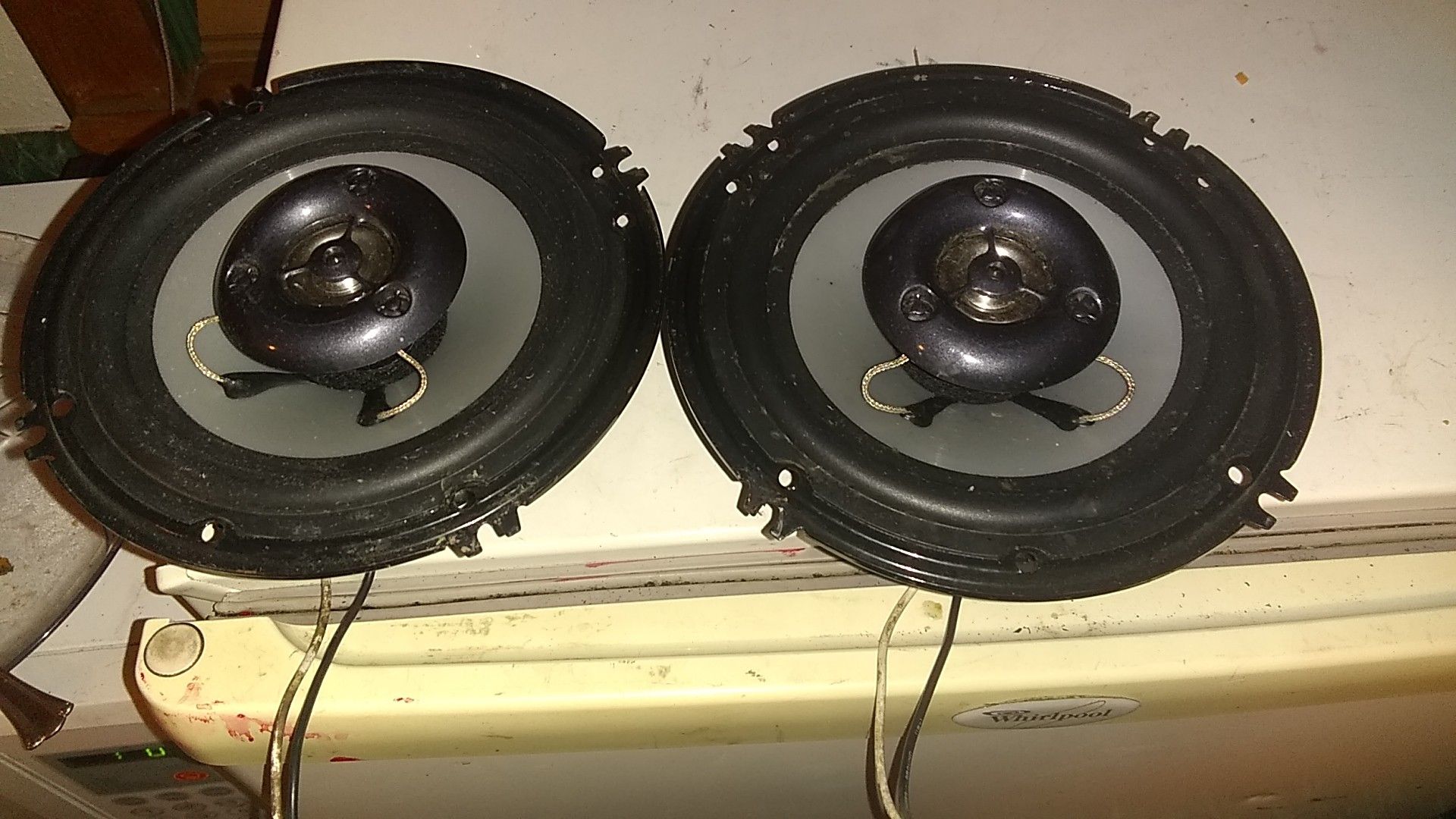 Power acoustic 6.5" 2 way coaxial speakers