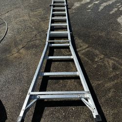  18-8 Werner Multiple Angle Ladder 350 Lb Can Be Used In Any Shape You Need. Very Clean And Ready To Use!