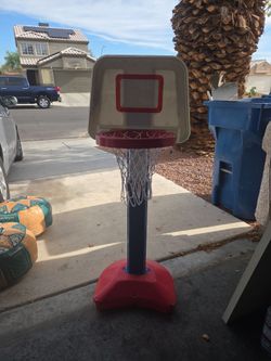 Kids Portable Basketball Hoop with Base