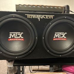 Mtx Terminator 12 Inch Speakers