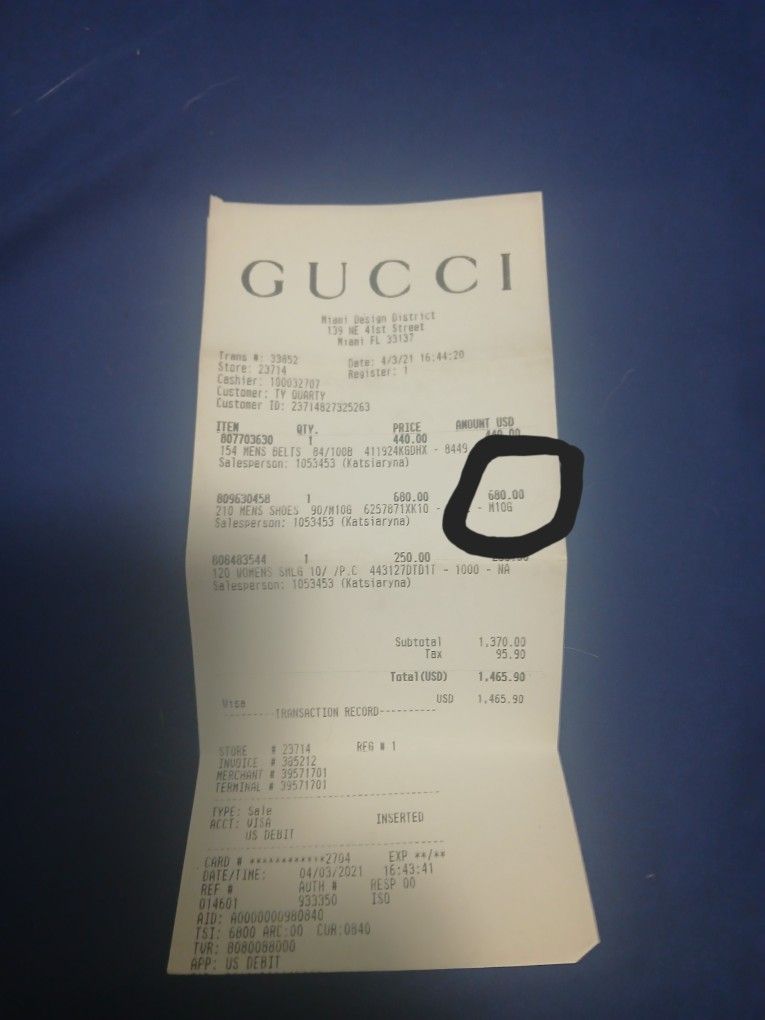 Gucci Shoes 