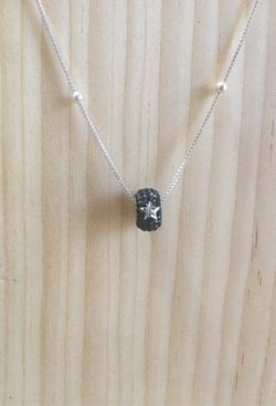 .925 Silver chain with charm! 20”