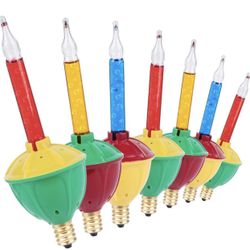 7 Pack Replacement Bubble Lights Bulbs