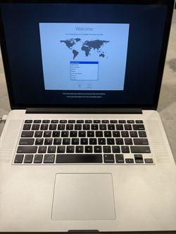 Macbook Pro 15inch, Early 2013, Intel i7 core, 16 gb Memory, 500 GB Storage