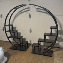 Matching Plant Shelves with hooks! 