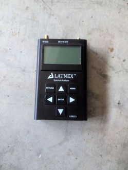 LATNEX spectrum analyzer