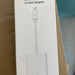Apple Mini Display To VGA