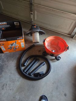 Ridgid vacuum