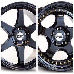 ESR 18" Wheels fit 5x120 5x114 5x100 ( only 50 down payment/ no CREDIT CHECK)