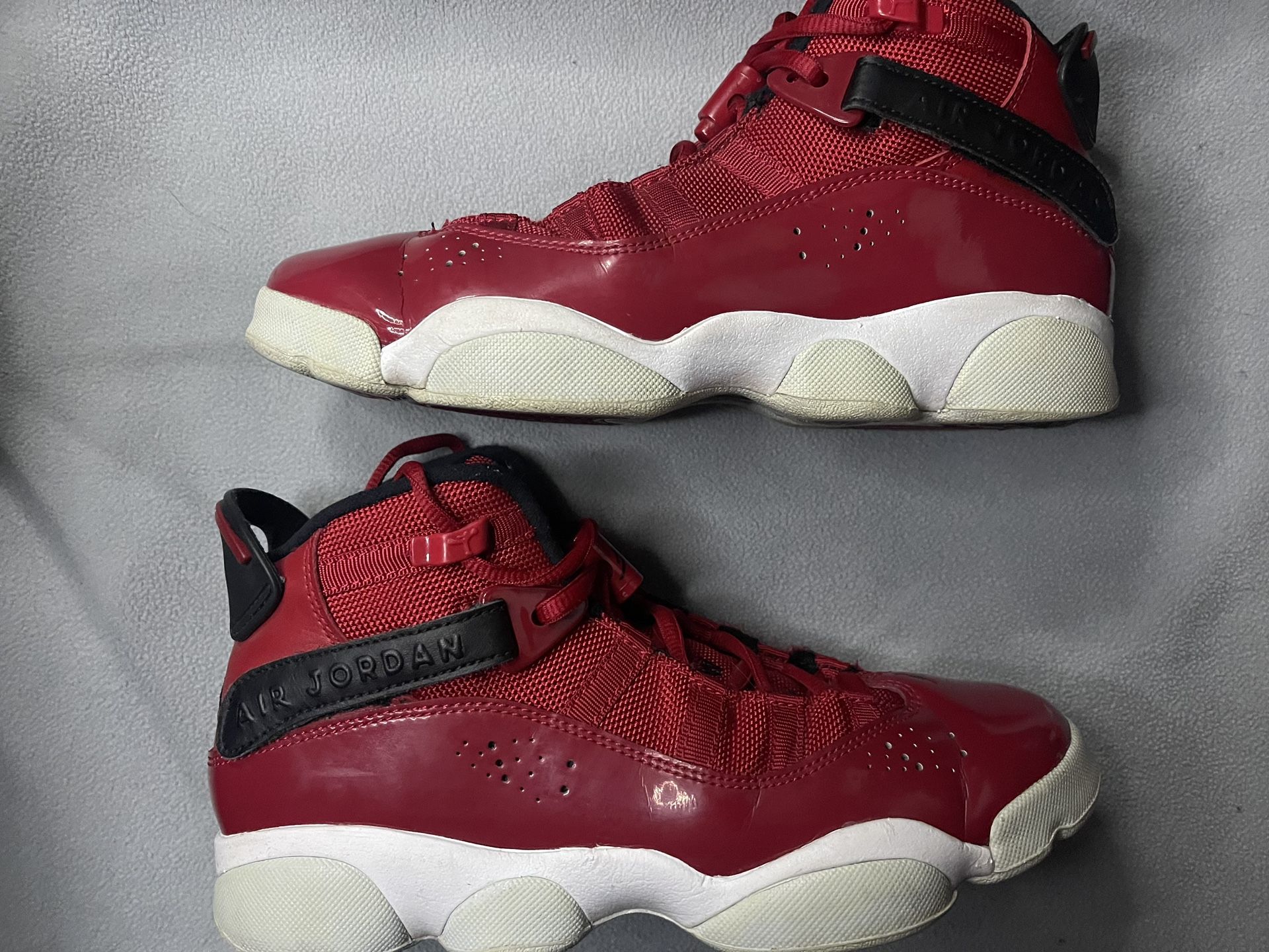 Red Jordan 6 Shoes