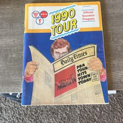 Pro Bowlers 1990 TOUR PROGRAM