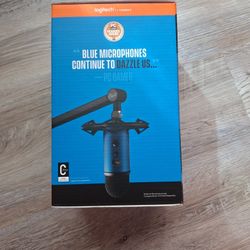 Blue Logitech Microphone