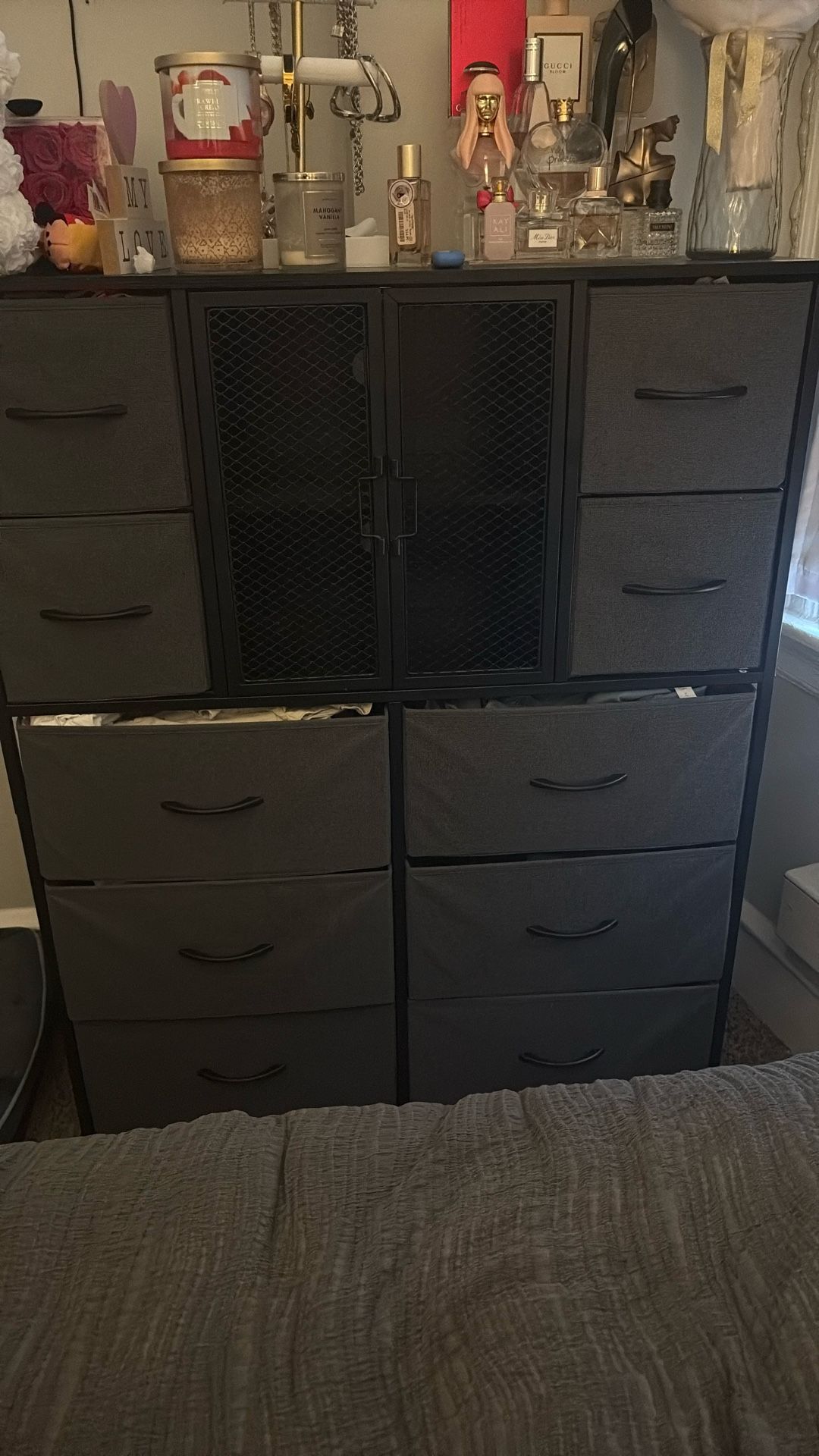 Gray Bedroom Dresser 