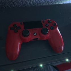 Red PS4 Controller 
