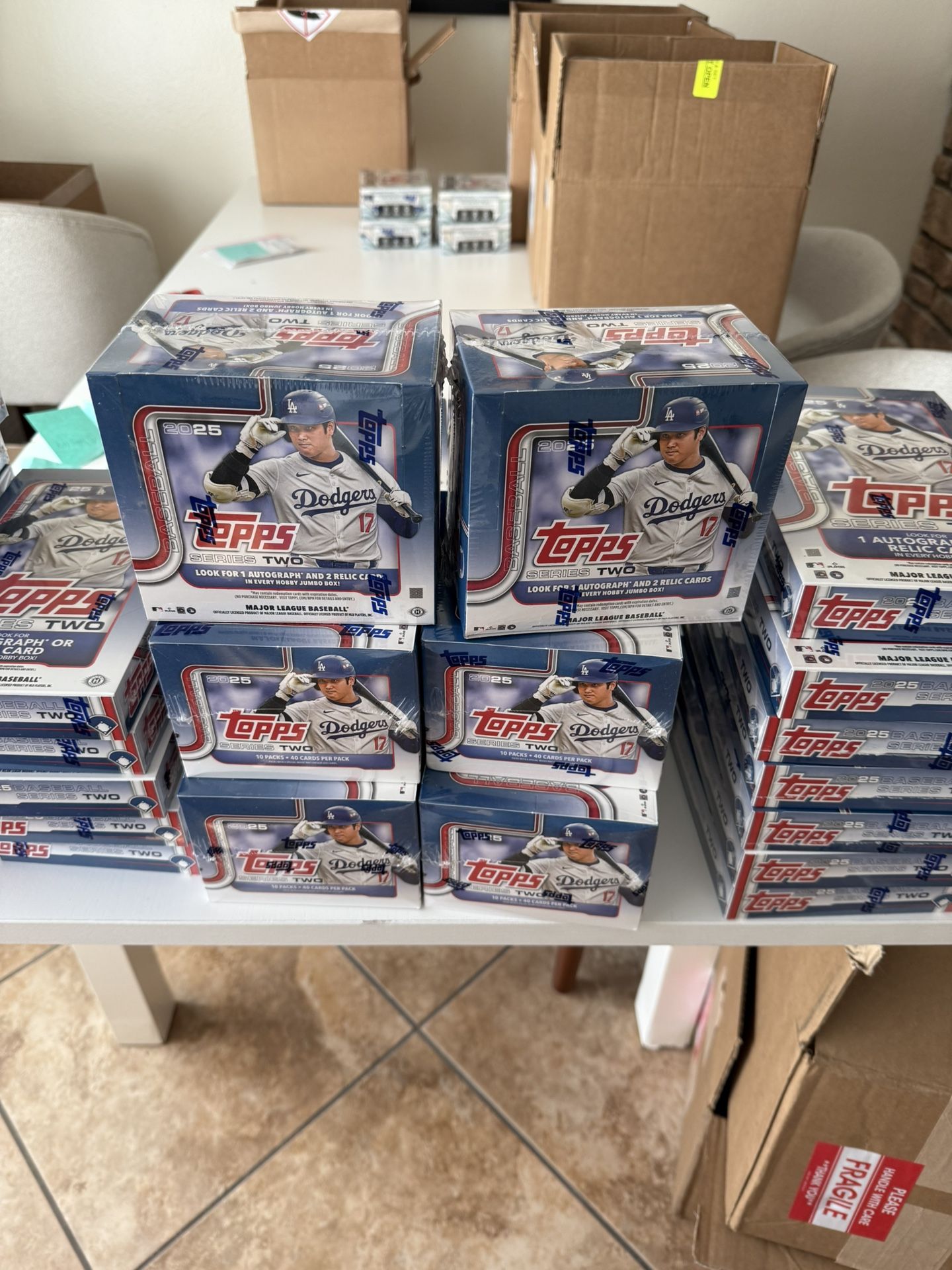 Topps series 2 hobby JUMBO box factory sealed