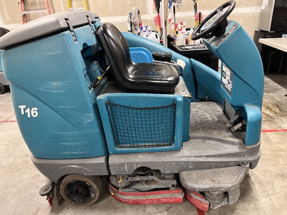 Tennant Floor Scrubber Machine T7 and T16 Both Machine For 3500.00