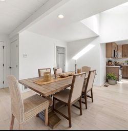 Dinning table with 6 chairs
