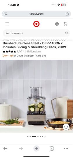 Cuisinart 14-Cup Food Processor – Brand New Sealed