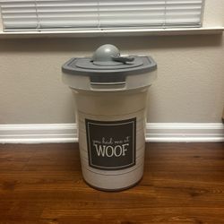 Rolling Dog Food Container
