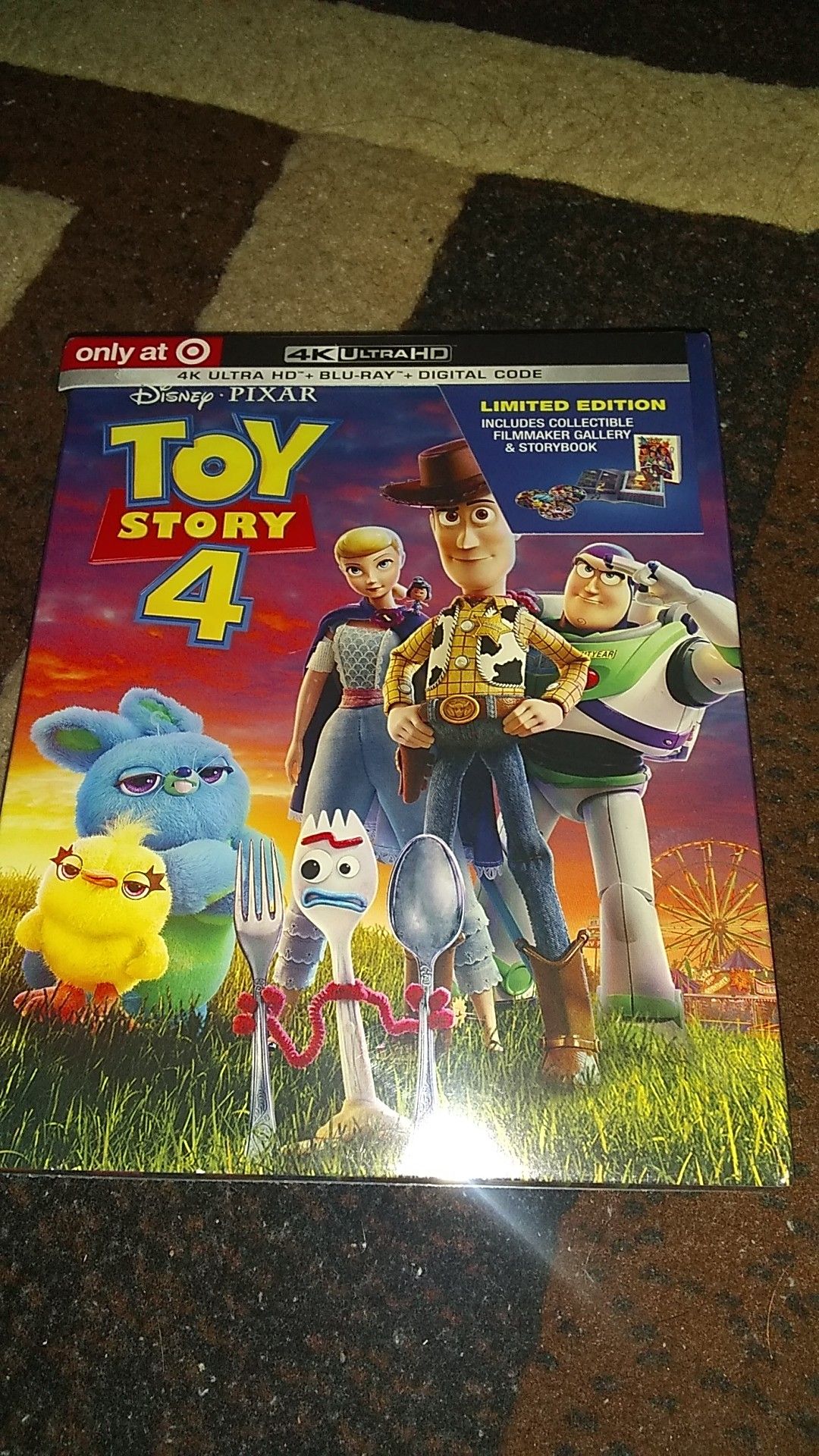 TOY STORY 4 SPECIAL EDITION!!!! 4K BRAND NEW SEALED NEVER OPENED ASKING $20.00