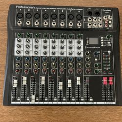Depusheng DT8 Professional 8 Channel Audio Mixer