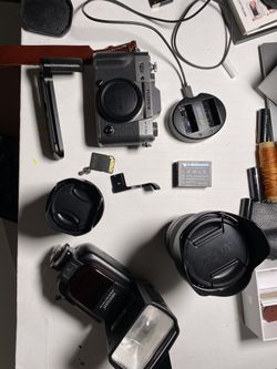 Fuifilm x-t30 2 lens 16-80mm f4 , 35mm f1.4