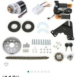 E-bike Conversion Kit & Seat Combo