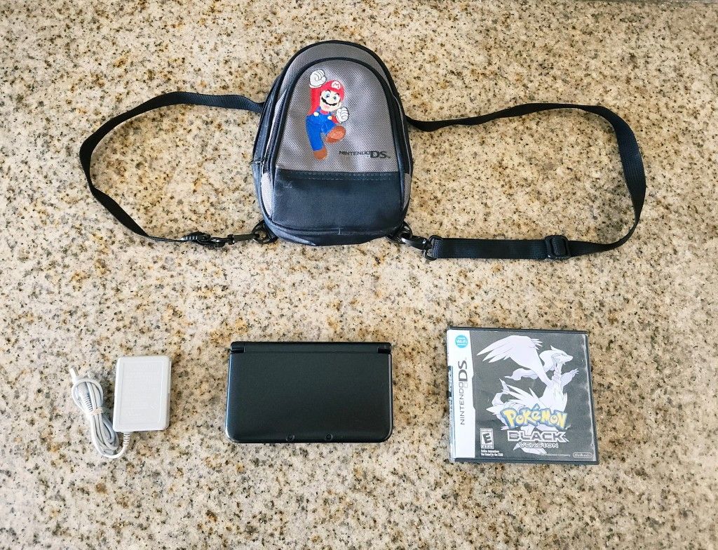 Black Nintendo 3DS XL / POKÉMON BLACK CIB (Read The Description Plz)