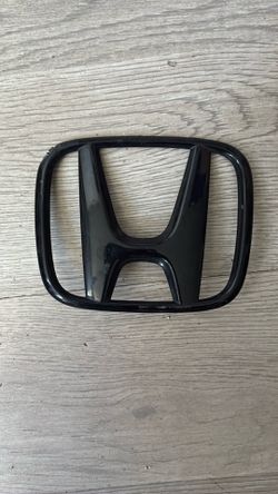 Factory Gloss Black Honda Trunk Emblem