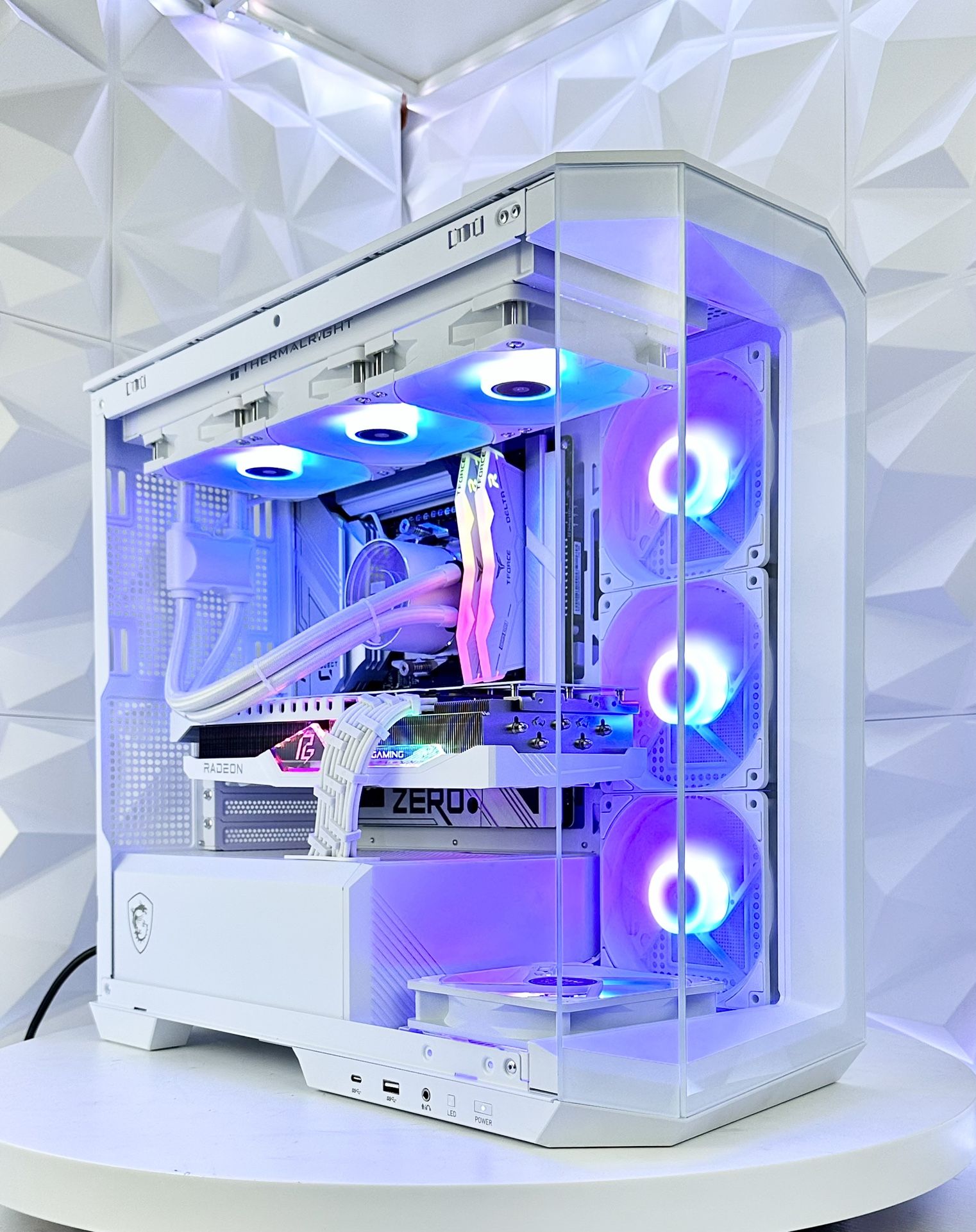 *NEW* AMD RX 9070 XT Ryzen 7 9800X3D 32GB DDR5 RAM 2TB SSD RGB Gaming Computer