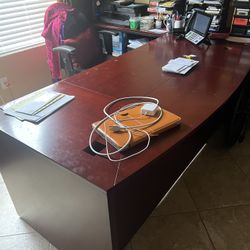 Commercial Office Desk / Furniture / Shelving Unit