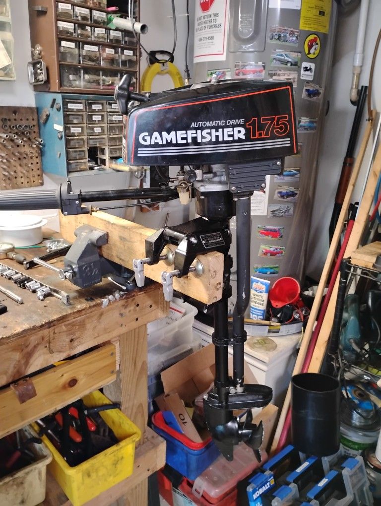 Gamefisher 1.75 HP Outboard New In Box?