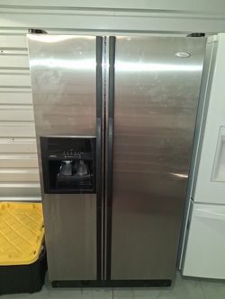 Whirlpool Stainless Steel Side-by-Side Refrigerator