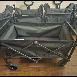 New- standard size foldable wagons- holds 450 lbs