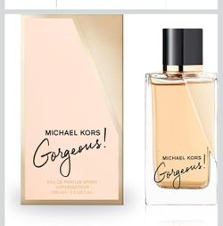 3.4 FL Michael Kors Gorgeous! Eau de Parfum Spray NEW UNOPENED  ORIGINAL PLASTIC