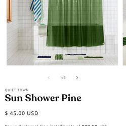 Quiet Town Shower Curtain