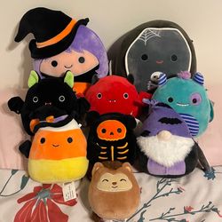 Squishmallows Halloween Plush Bundle