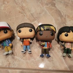 Stranger Things Pop Funkos. 