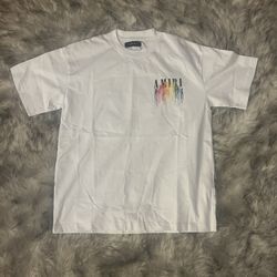 Authentic Amiri Multicolor Graphic Tee Size L