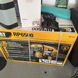 Brand New CAT RP6500 Generator (6500W / 8125W) – Unopened Box