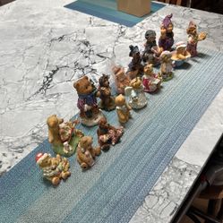Bear Figurine Lot Some Numbered $20 For All