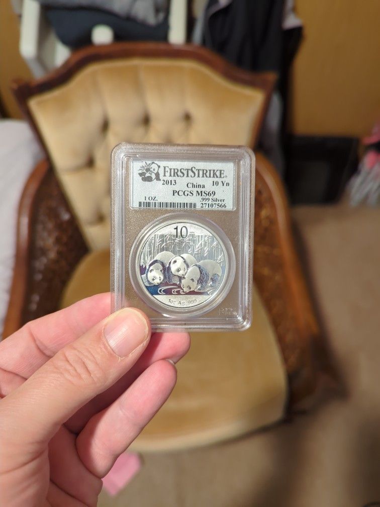 I Have A First Strike 2013 China Panda PCGS Ms69 Local Pickup In Everett Area