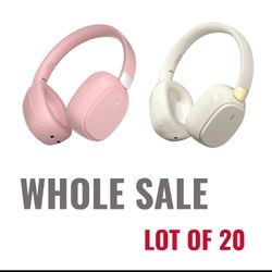 Lot of 20 Wireless BT Headphones