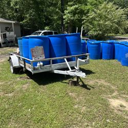 Plastic Barrels 55 Gallon 