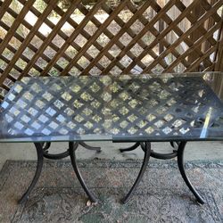 Glass Top 1/2 In 4 X 2