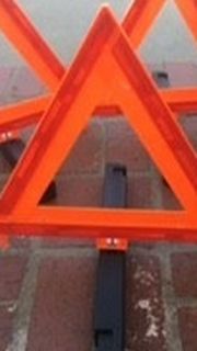 James King & Co. Warning triangle