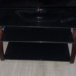 Tv Stand Glass 3 Tiered 