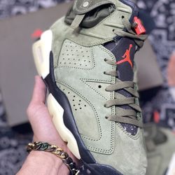 Travis Scott X Air Jordan 6 Medium Olive AJ6 TS