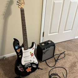 Squier Full Size Electric Guitar (FULL KIT!)