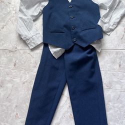 Boys Van Heusen 3 Piece Boys Suit Graduation Easter Church Outfit Size 6T Regular